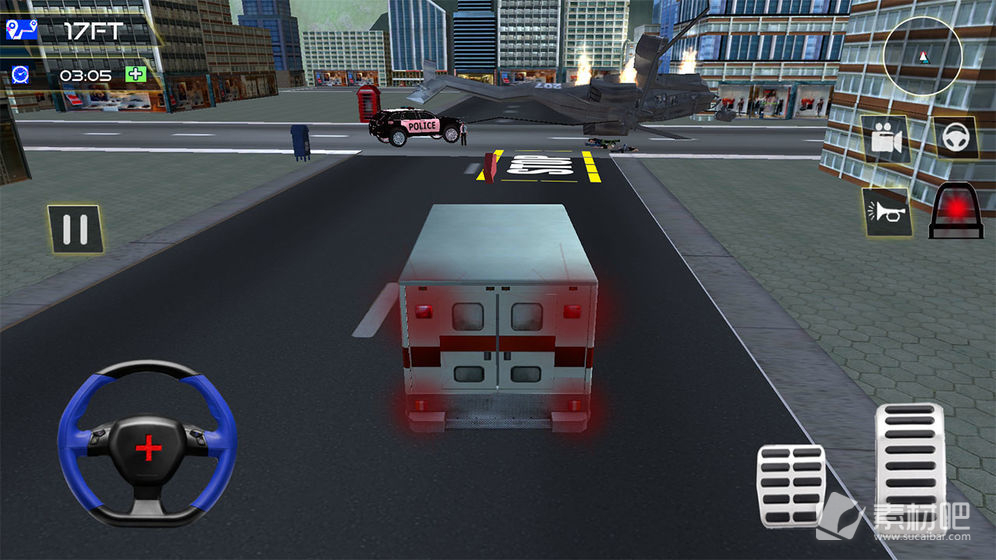 先锋救护车3D模拟