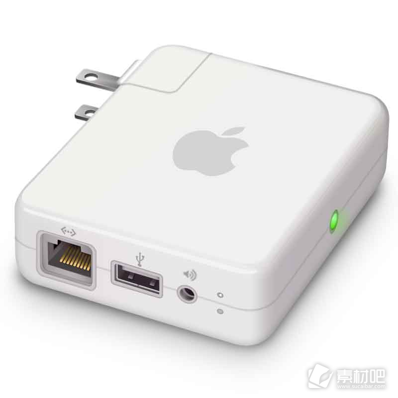 苹果充电器PSD素材