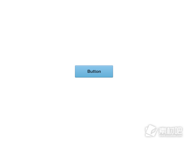 蓝色按钮网页设计PSD素材