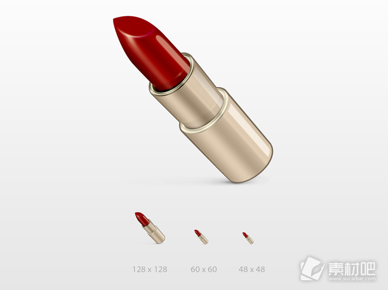 女性口红设计广告PSD素材