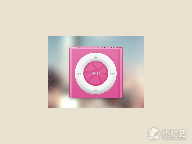 iPod苹果音乐播放器PSD素材