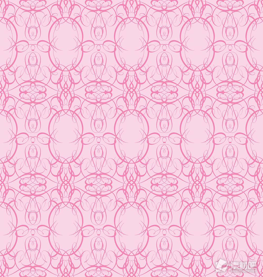 粉色炫丽壁纸矢量素材
