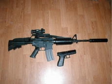 M4A1卡宾枪图片桌面壁纸