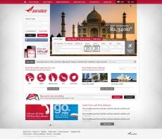 网上机票订购网页模版设计图片