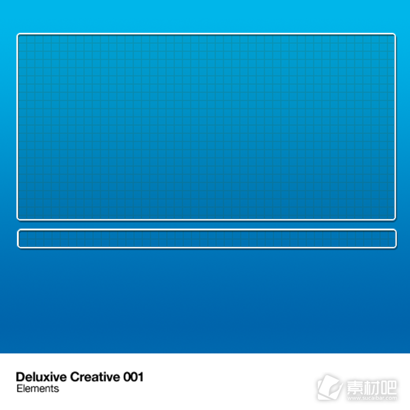 Deluxive文本框创意PSD素材