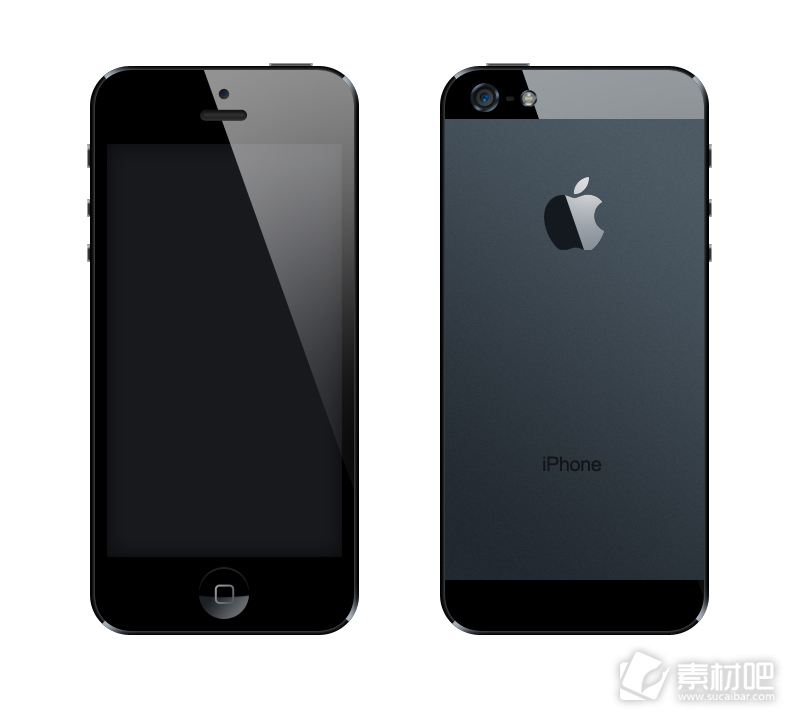 iPhone5手机模版PSD素材
