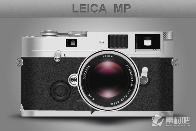 Leica照相机PSD素材