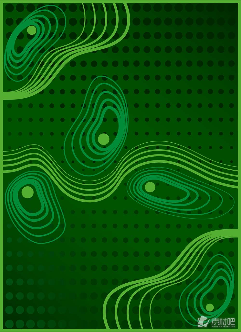 绿色纹理图案矢量素材