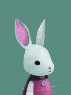 可爱搞笑超级兔子手机壁纸