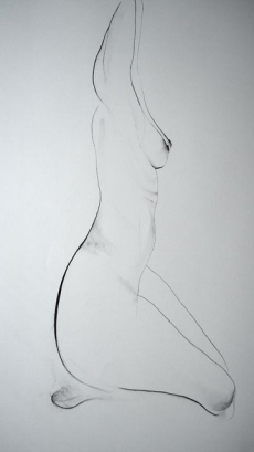 独特线条人体艺术手机壁纸