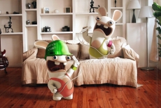 搞笑夸张的疯狂兔子恶搞手机壁纸
