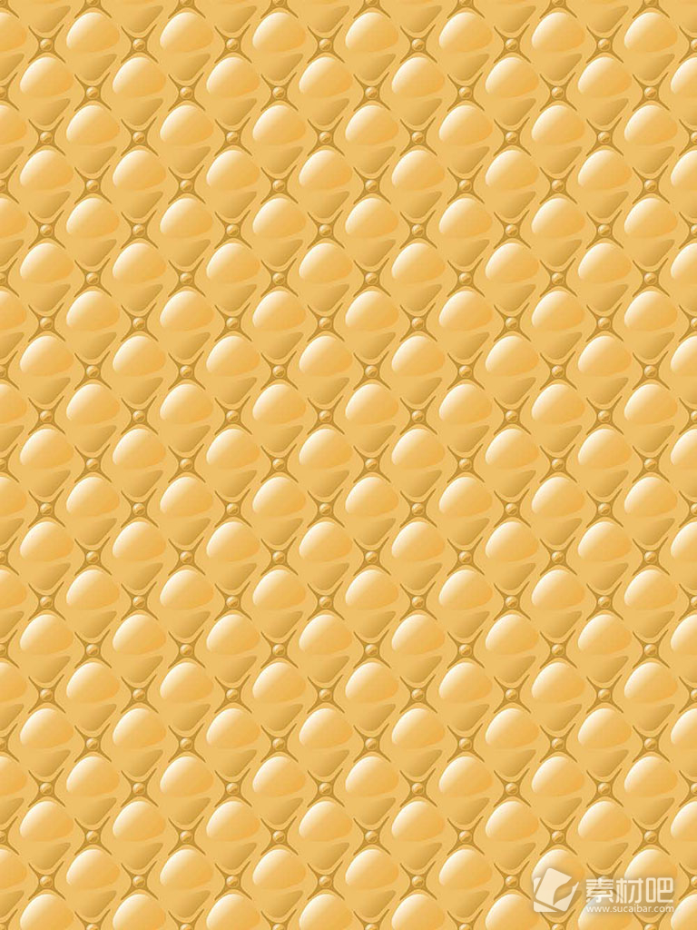金麦色黄金格子背景矢量素材