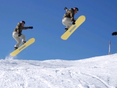 滑板滑雪极限运动手机壁纸