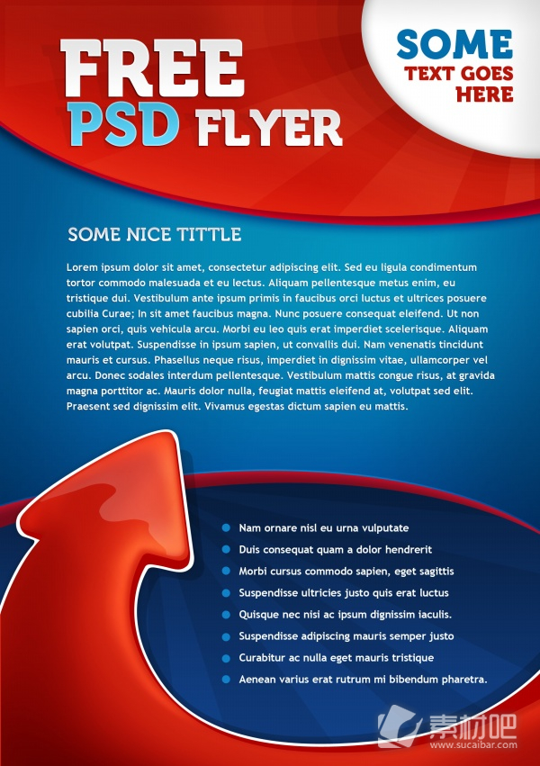 商务海报背景PSD素材