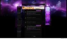 巴西紫色梦幻星空类型游戏网站首页设计