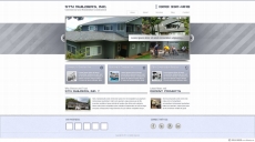 青砖房屋建造网站首页设计