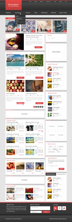欧美创意风格优秀网站首页设计
