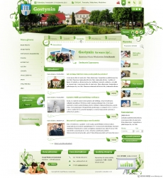 绿色环保庄园休闲网站首页设计