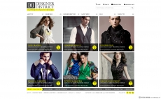 时尚服装店网站首页设计
