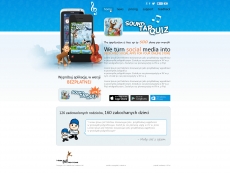 可爱小猴子手机应用网站首页设计