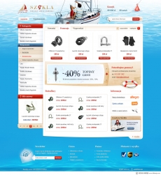 海上渔船制作工具网站首页设计