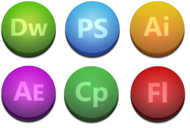 Adobe应用软件png图标