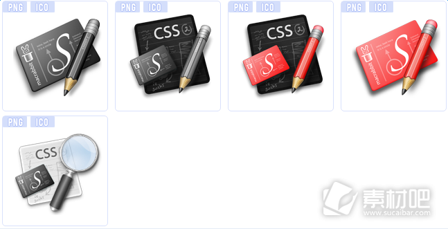 CSS电脑桌面图标