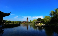 苏州盘门三景景区旅游风光壁纸图片