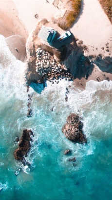 澳洲美丽大海风景iPhone壁纸下载