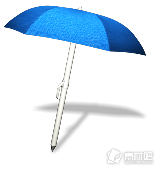 太阳伞和沙滩椅高清PNG图标