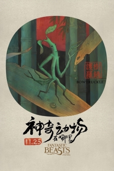 电影《神奇动物在哪里》中国风海报手机壁纸