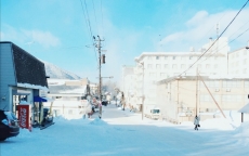 北海道唯美的雪景桌面壁纸