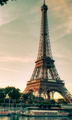 巴黎埃菲尔铁塔手机锁屏壁纸大全