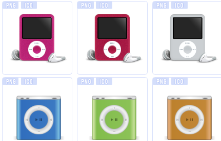 多彩iPod Nano图标