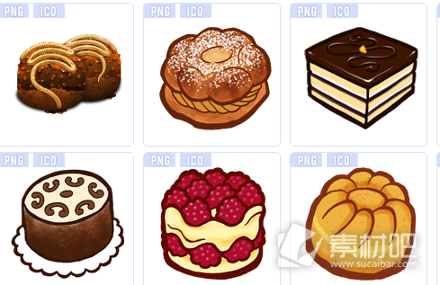 烘焙系列蛋糕图标