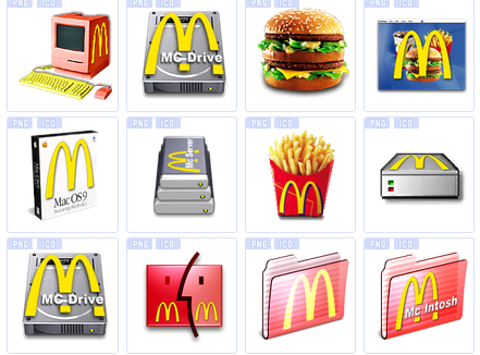 麦当劳图标ico免费下载