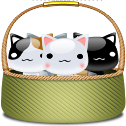 猫购物篮网页图标