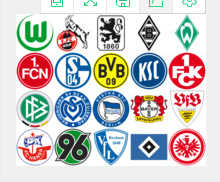 德国足球俱乐部徽标