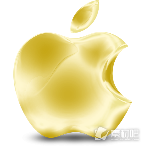 金色苹果logo图标
