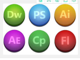 Adobe应用软件png图标下载
