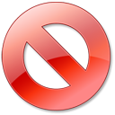 红色禁止图标logo 图标