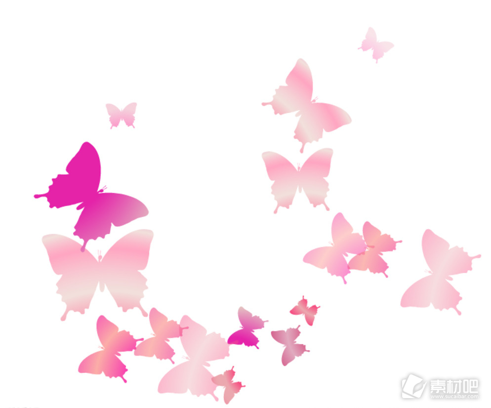 抽象蝴蝶图片
