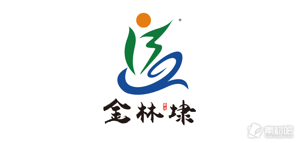 金林埭logo商标设计