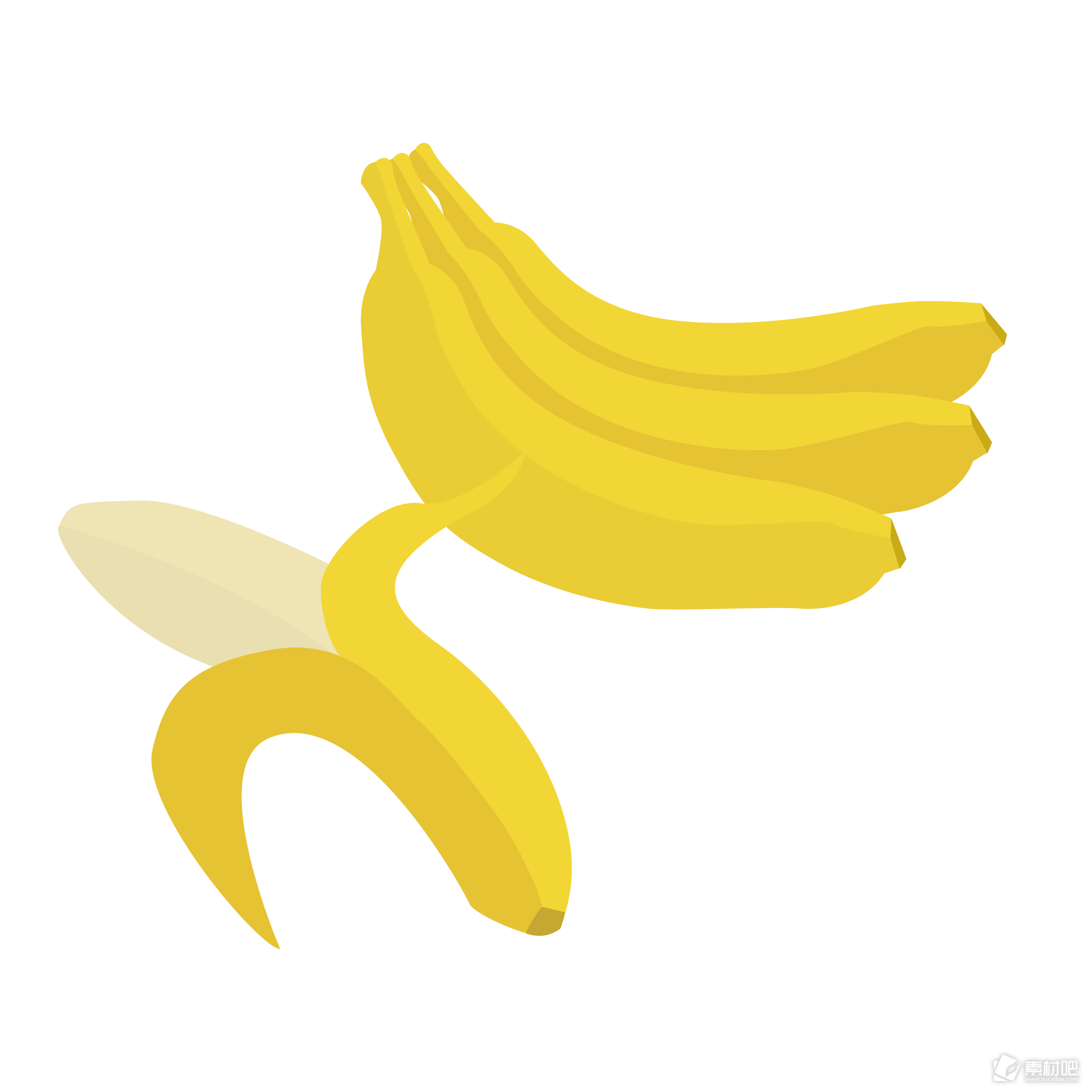 水果香蕉果实设计元素素材