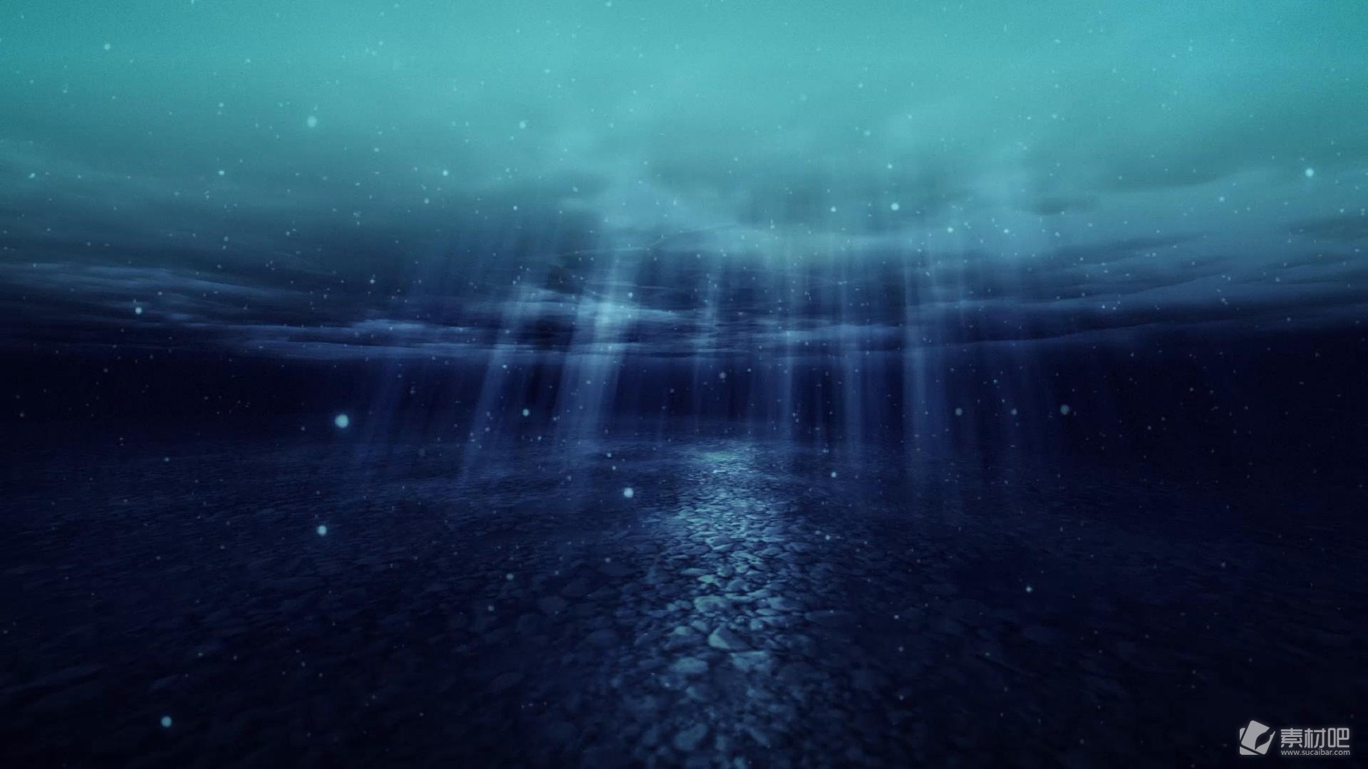 海底湖底气泡视频素材 水底海底湖底水中阳光气泡下载 素材吧